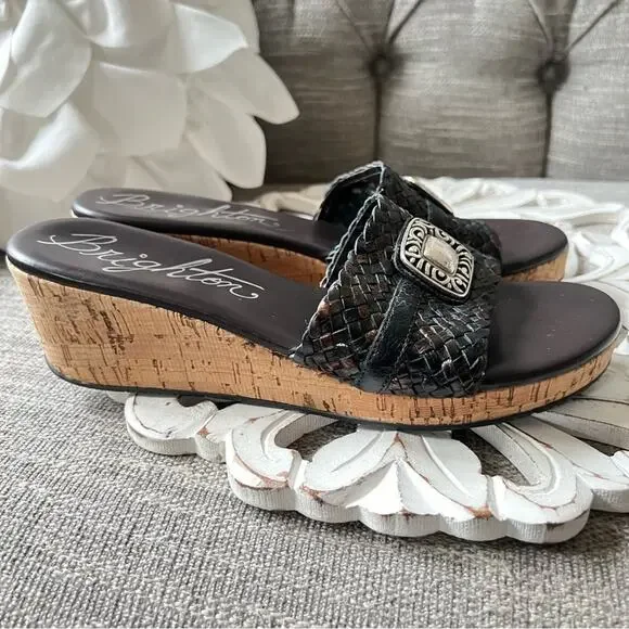 Brighton Hamlet Woven Sandals Shoes Women’s 7.5 - Picture 3 of 10